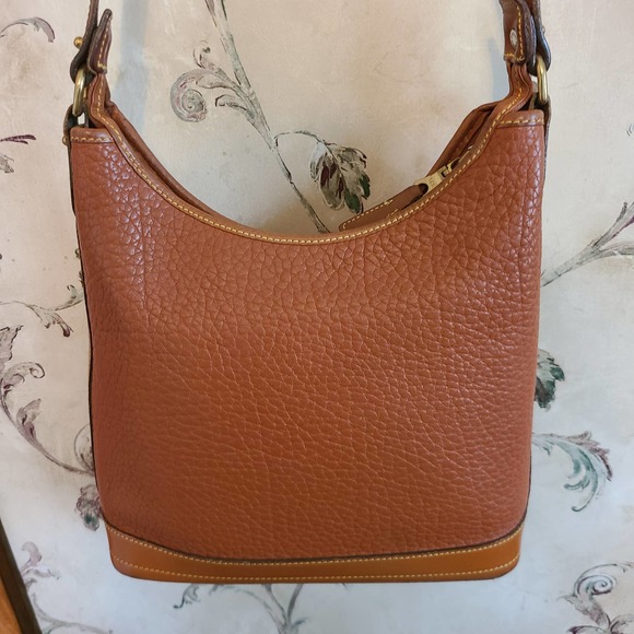 Vintage Dooney & Bourke Crossbody Shoulder Bag Tote - Picture 2 of 9